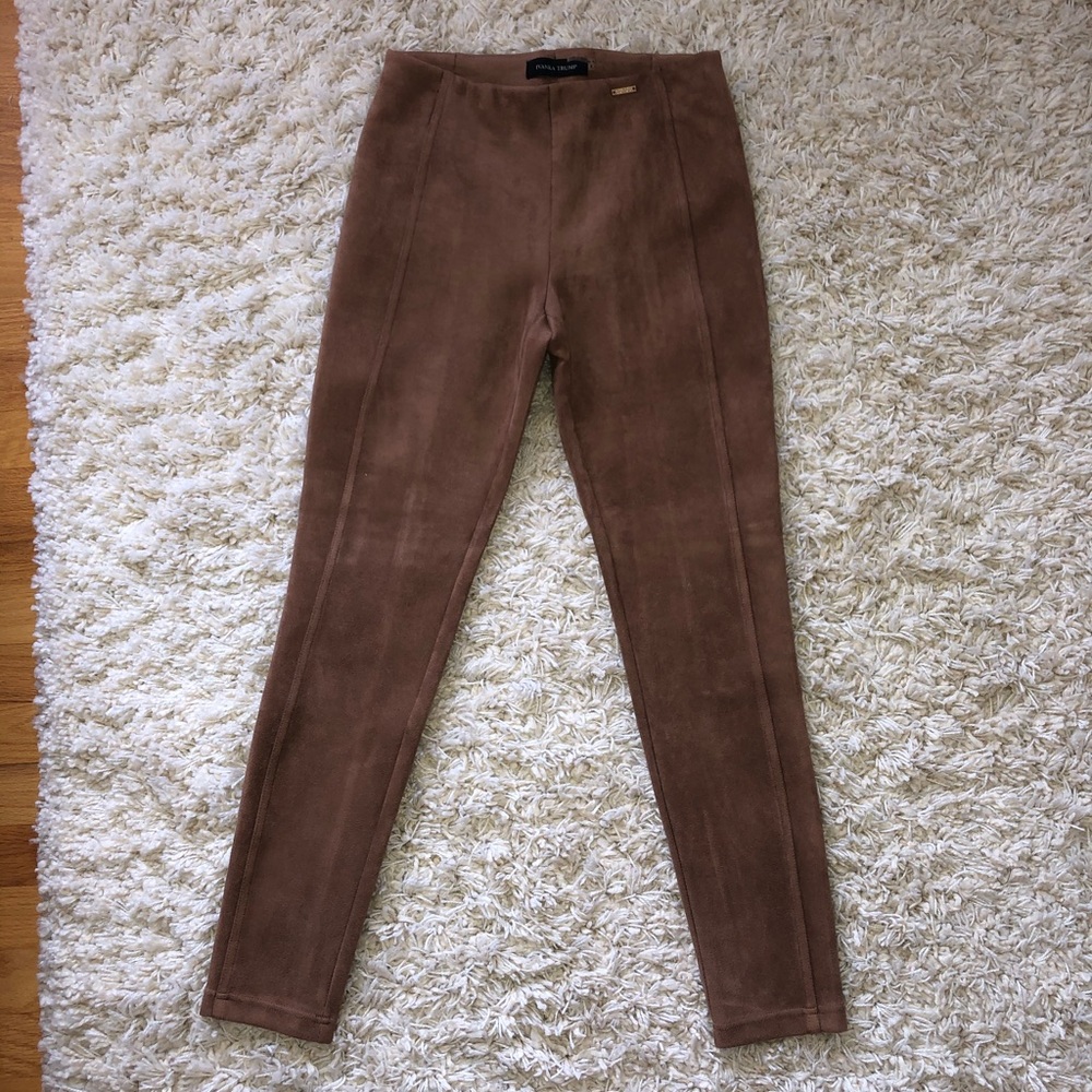 Brown Suede Pants